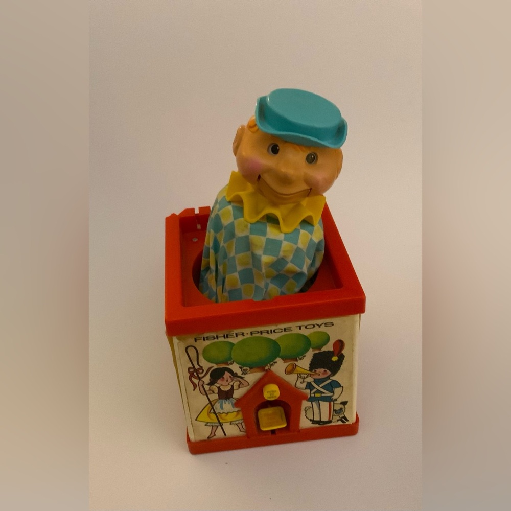Vintage Fisher-Price Jack-In-The-Box